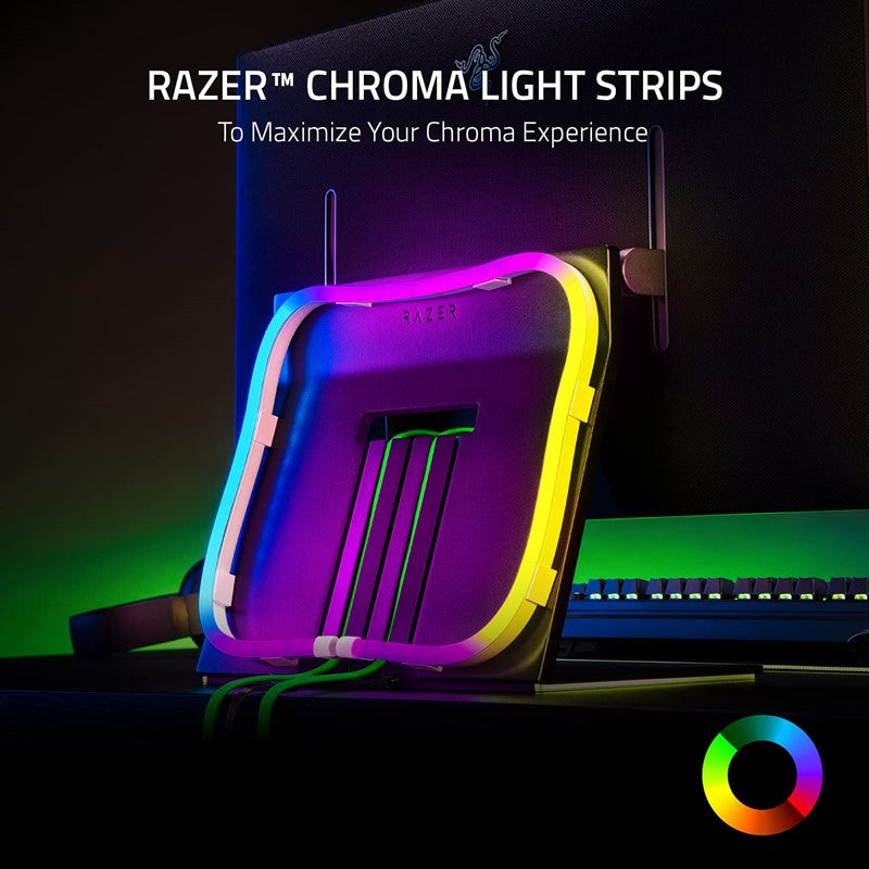 Razer Chroma Light Strip Expansion Kit, Addressable RGB Light Strips for Greater Lighting Customization Razer Chroma Light Strip Expansion Kit, Addressable RGB Light Strips for Greater Lighting Customization